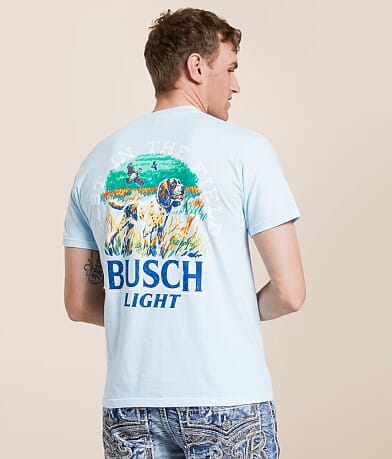 JEDCo Busch Light® Spaniel Flush T-Shirt front view