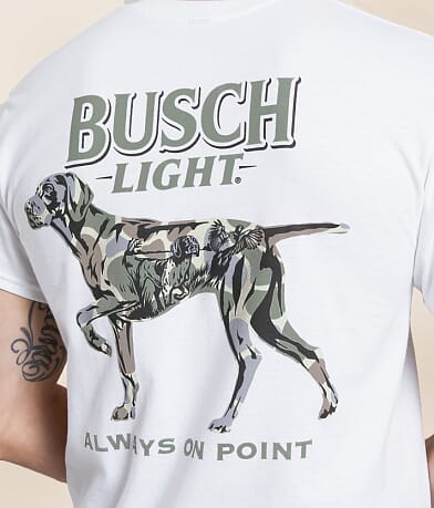 JEDCo Busch Light&#174; Camo Dog T-Shirt back view