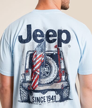 JEDCo JEEP&#174; USA T-Shirt BACK