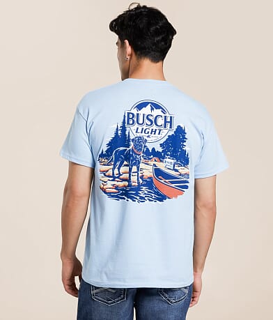 JEDCo Busch Light® Camp Dog T-Shirt front view