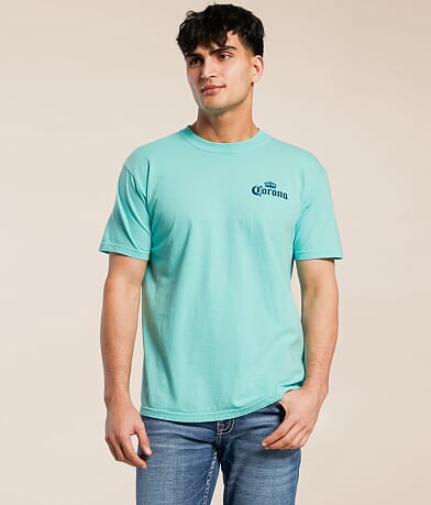 JEDCo Corona Parrot Bottle T-Shirt full right side view