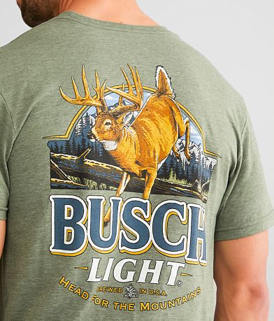 JEDCo Busch Light&#174; Deer Label T-Shirt misc detail 2 view