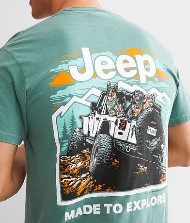JEDCo Jeep&#174; Off-Road Trip T-Shirt BACK