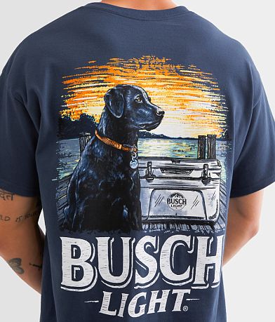 JEDCo Busch Light&#174; Dog Cooler T-Shirt back view