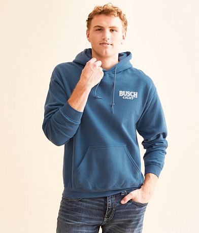 JEDCo Busch Light® Pheasant Field Hooded Sweatshirt front view