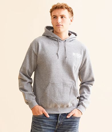 JEDCo Busch Light® Buck Hooded Sweatshirt front view