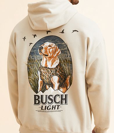 JEDCo Busch Light&#174; Camo Lab Hooded Sweatshirt BACK