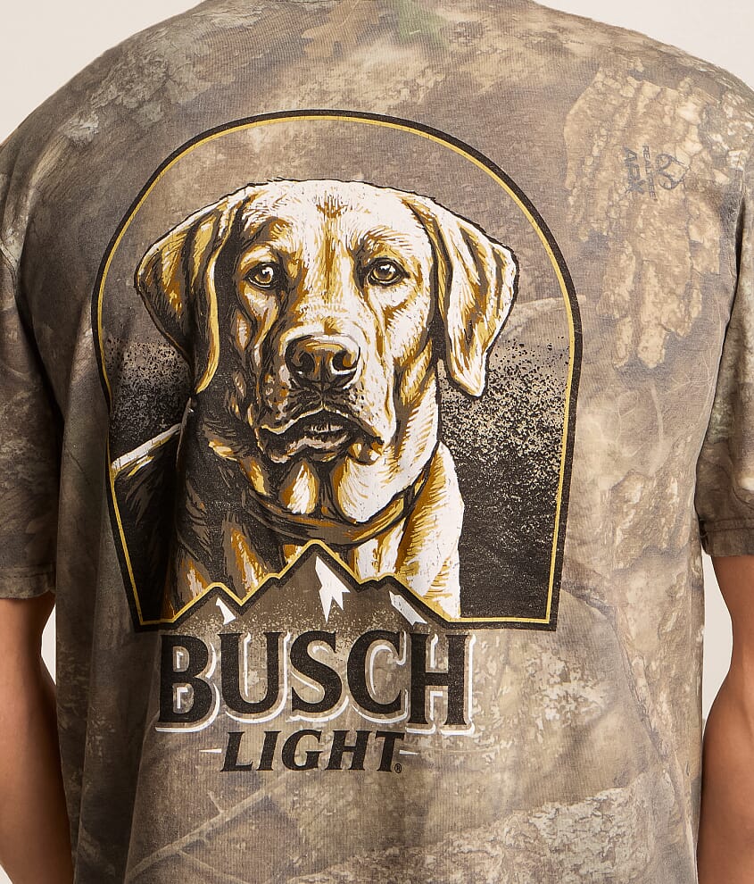 Busch Light Yellow Lab Camo T-Shirt