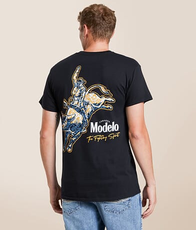 JEDCo Modelo® Bull Rider T-Shirt front view