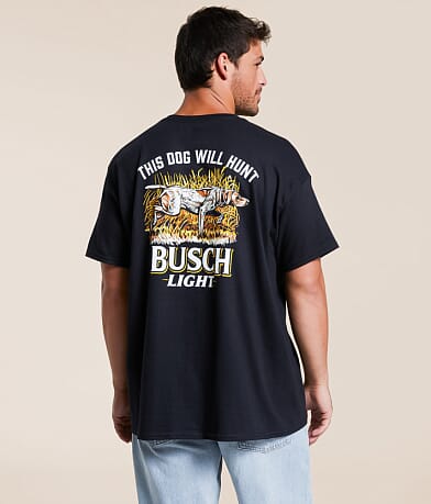 JEDCo Busch Light® Dog Will Hunt T-Shirt front view