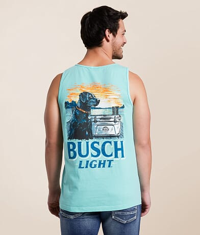 JEDCo Busch Light® Dog Cooler Tank Top front view