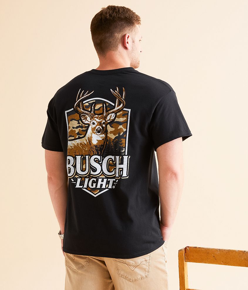 JEDCo Busch Light&#174; Buck Shield T-Shirt front view