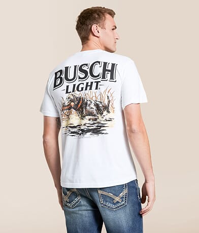 JEDCo Busch Light Marsh Lab T-Shirt front view