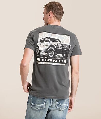 JEDCo Bronco Camo T-Shirt front view