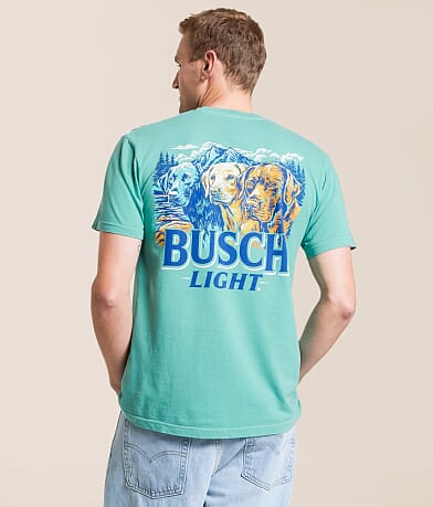 JEDCo Busch Light® Three Lab Lake T-Shirt front view