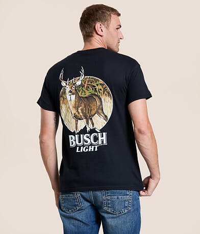 JEDCo Busch Light® Afternoon Whitetail T-Shirt front view