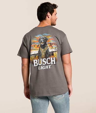 JEDCo Busch Light® Lab & Ducks T-Shirt front view