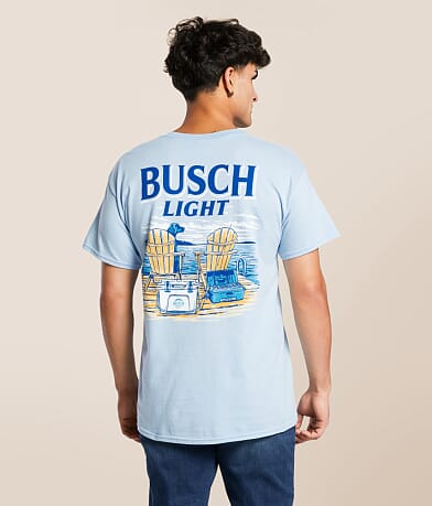 JEDCo Busch Light® Lake Dock T-Shirt front view