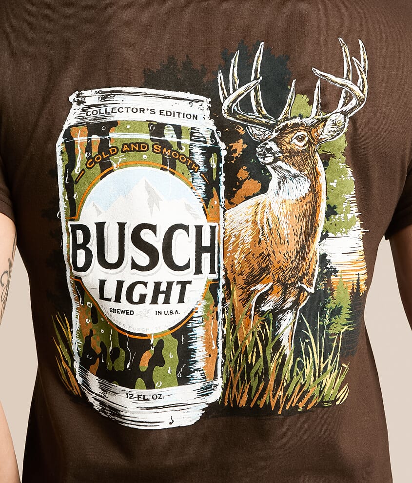 Busch Light Camo Can Deer T-Shirt