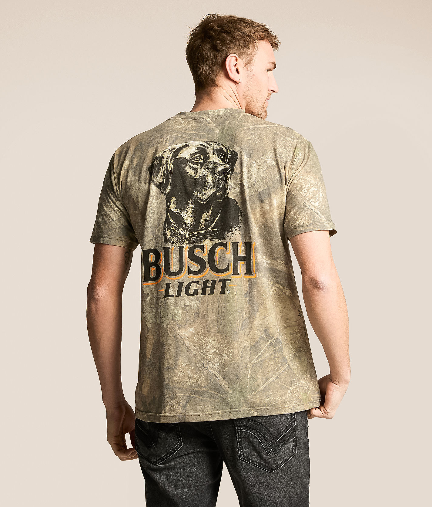 JEDCo Busch Camo Lab T-Shirt - Men's Graphic T-Shirts in Realtree