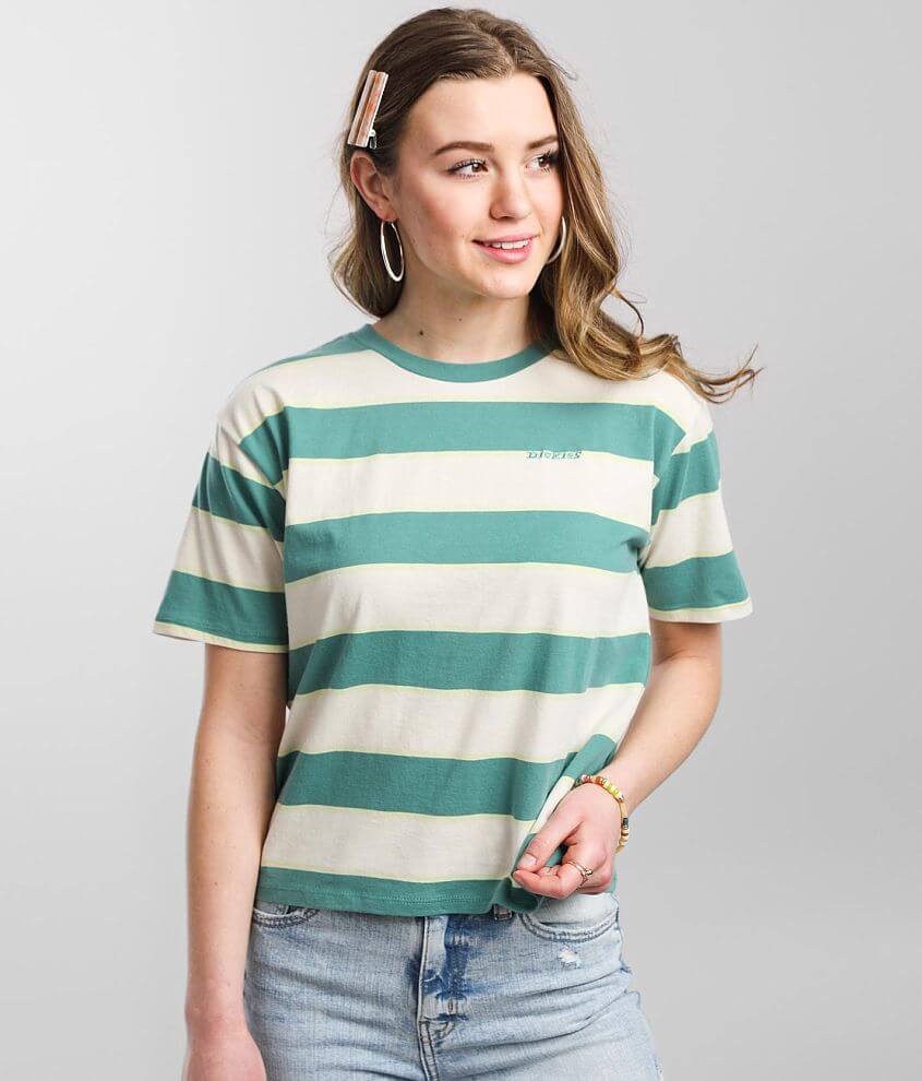Dickies&#174; Striped Tomboy T-Shirt front view
