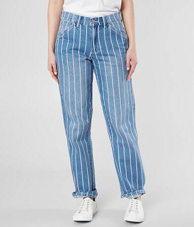 Dickies&#174; Striped Carpenter Jean FULL_LEFT_SIDE