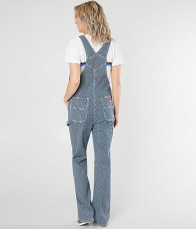 Dickies&#174; Hickory Striped Stretch Overalls BACK