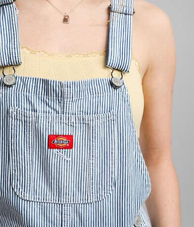 Dickies&#174; Carpenter Striped Overall Shorts MISC_DETAIL_1