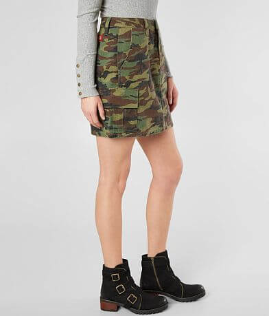 Dickies&#174; Twill Camo Cargo Skirt FULL_RIGHT_SIDE