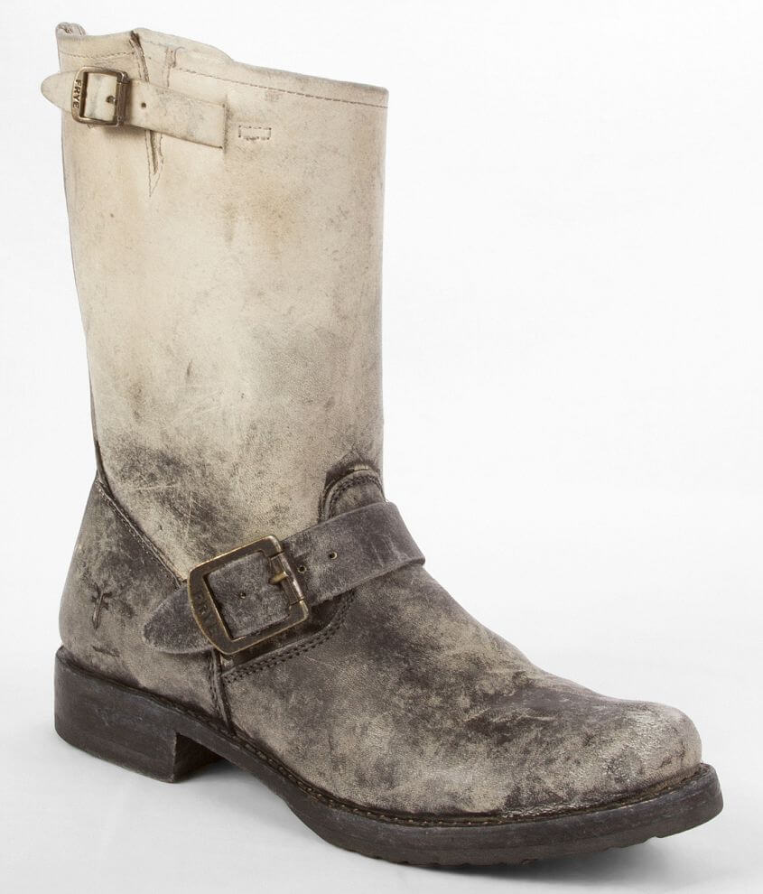 Frye Veronica Boot Women s Shoes in Stonewash Stone Buckle