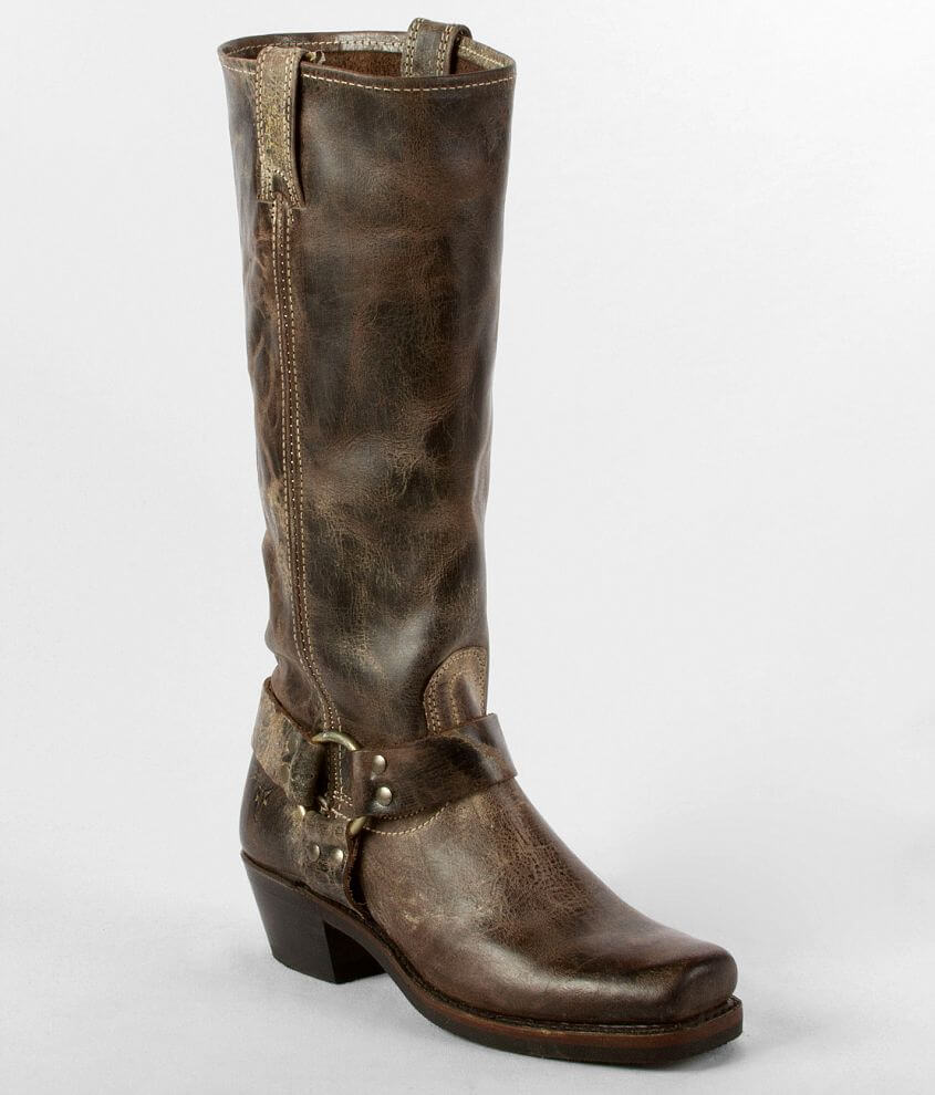 Frye tall sale harness boots