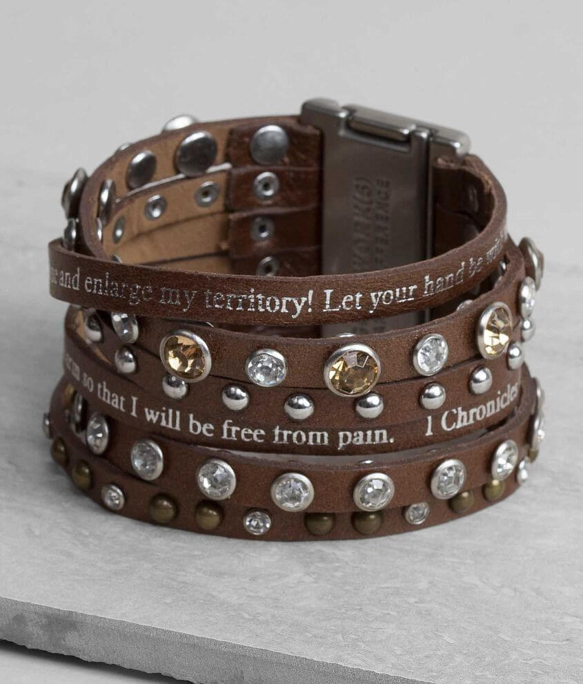 Good Works(s) 1 Chronicles 4&#58;10 Bracelet front view