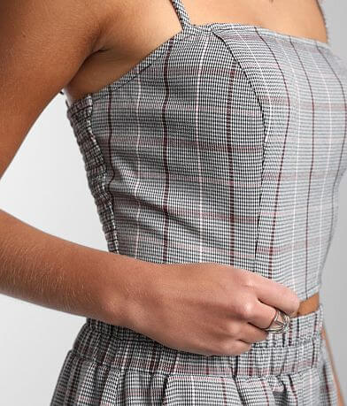 Gilded Intent Plaid Tank Top MISC_DETAIL_1