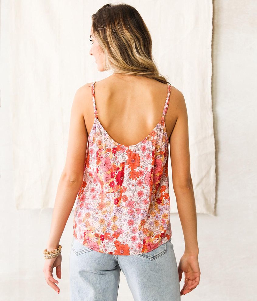 Retro Floral Tank Top