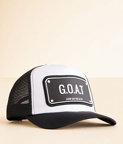 John Hatter & Co.® G.O.A.T. Trucker Hat front view