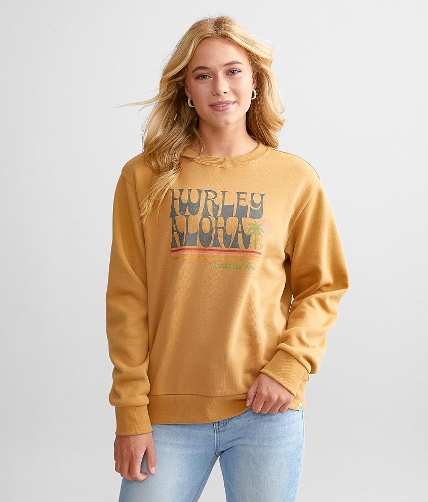 Hurley 77 Colors Girlfriend Pullover front view