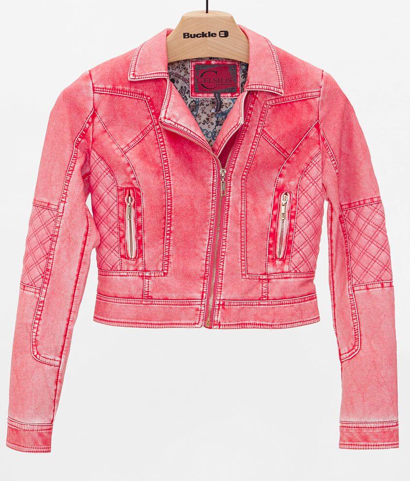 Celsius Premium Distressed Jacket front view