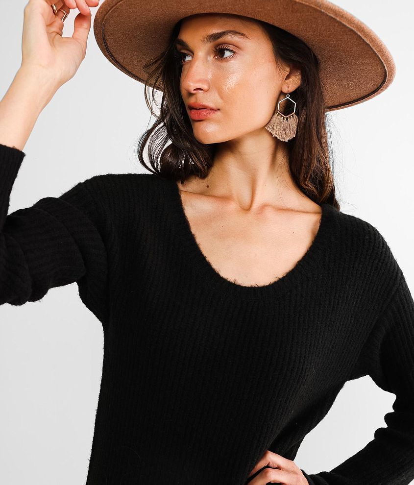 Witty Fox Mini Sweater Dress