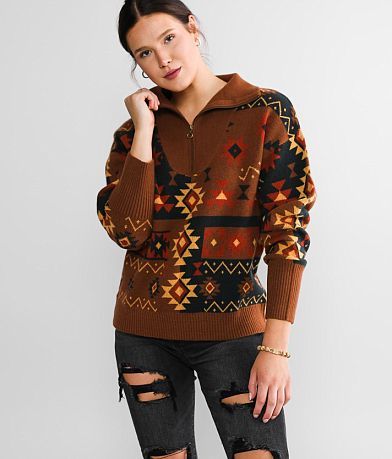 BKE Western Pullover Sweater FULL_RIGHT_SIDE