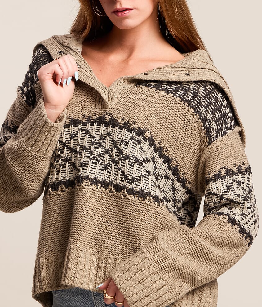 Quarter Snap Sweater