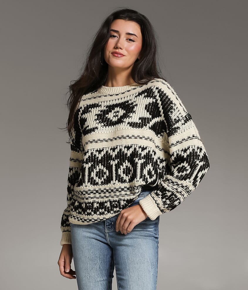 Reverse Yarn Sweater