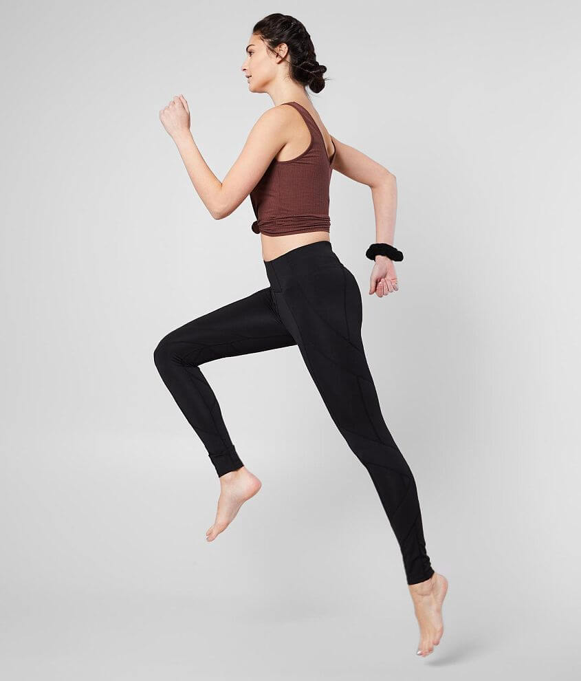 Therapy Performance Solid Active Legging front view