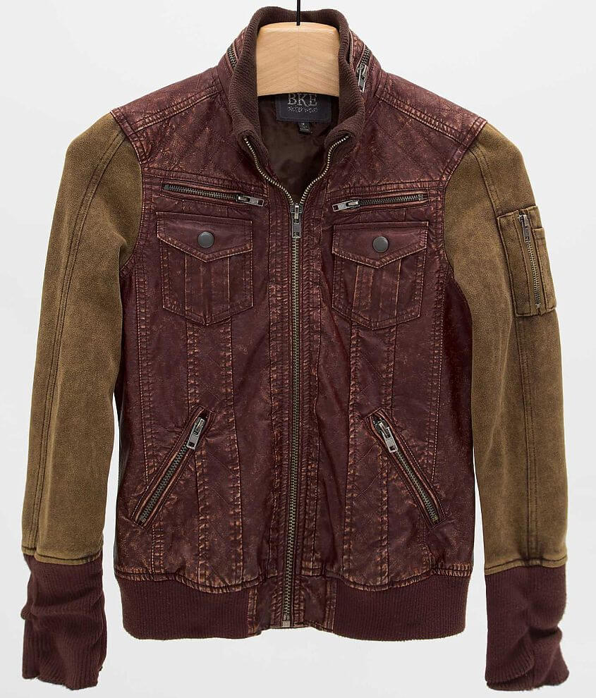 BKE Pieced Jacket front view