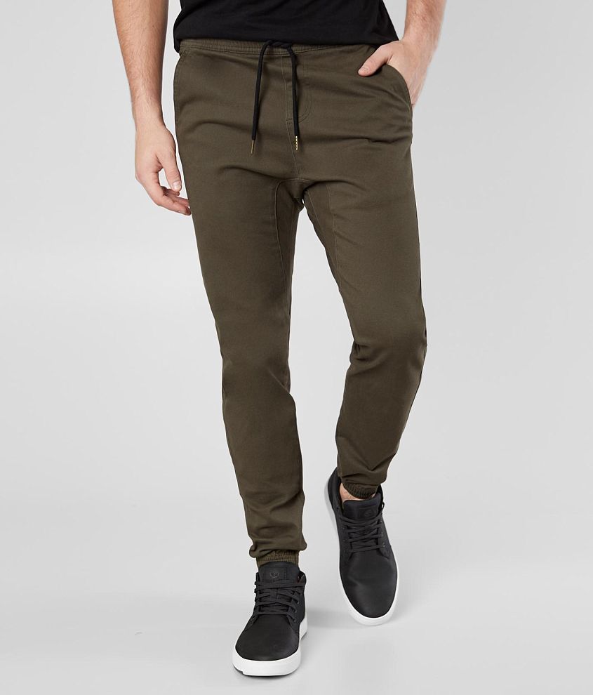 Departwest Twill Jogger Stretch Pant front view