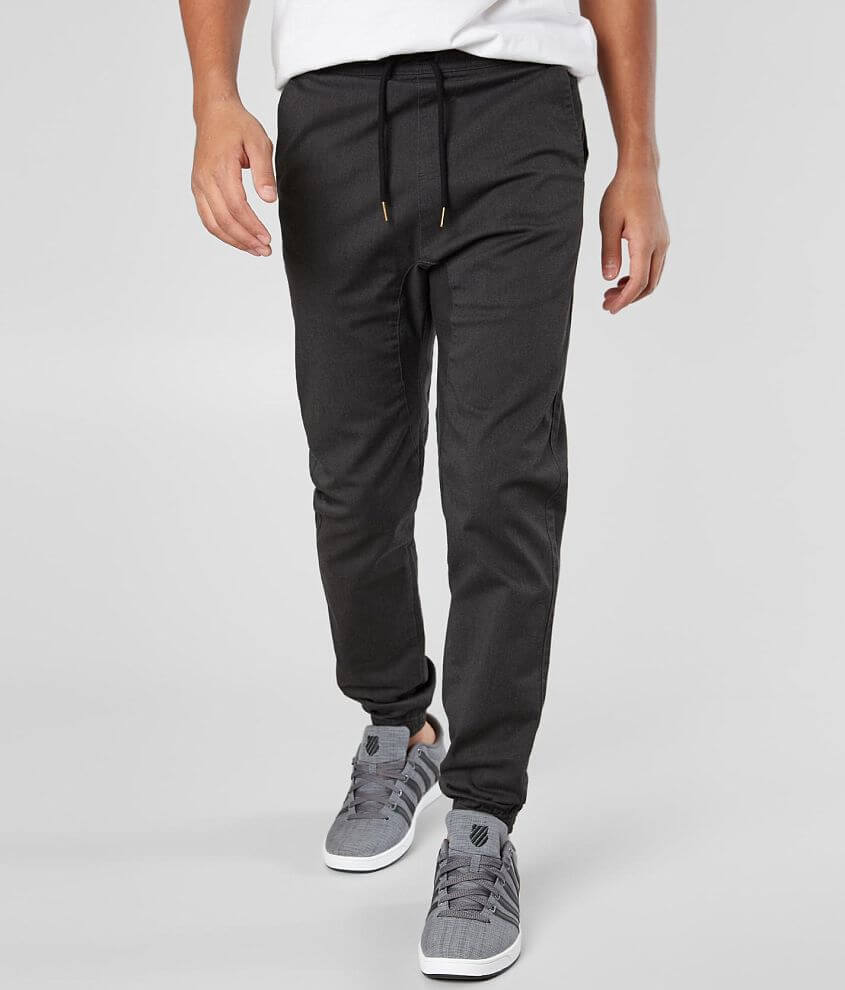 Departwest Twill Jogger Stretch Pant - Men's Pants in Light Grey