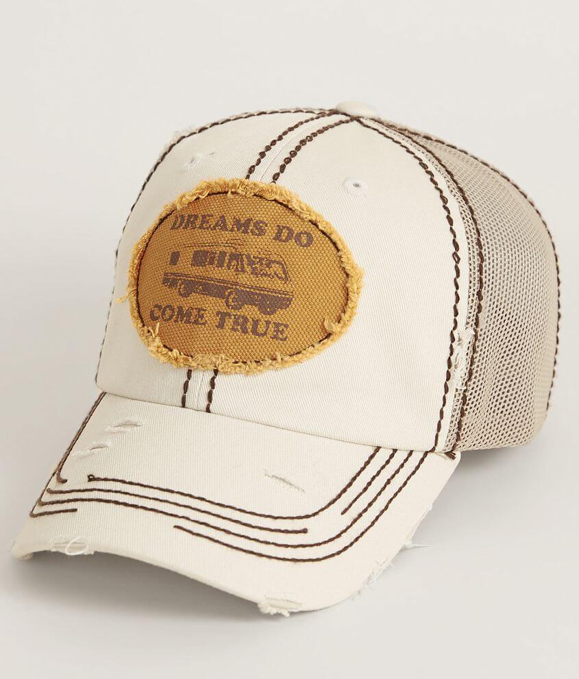Junk Gypsy Dreams Do Come True Trucker Hat - Women's Hats in Cream | Buckle