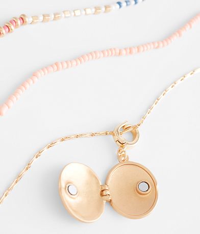 boutique by BKE 3 Pack Locket Necklace Set MISC_DETAIL_2