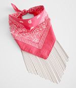 ★DAKS★ Pink Chain Print Bandeau Scarf ☆DAKS☆ Pink Chain Print Bandeau Scarf Codello Chaines and