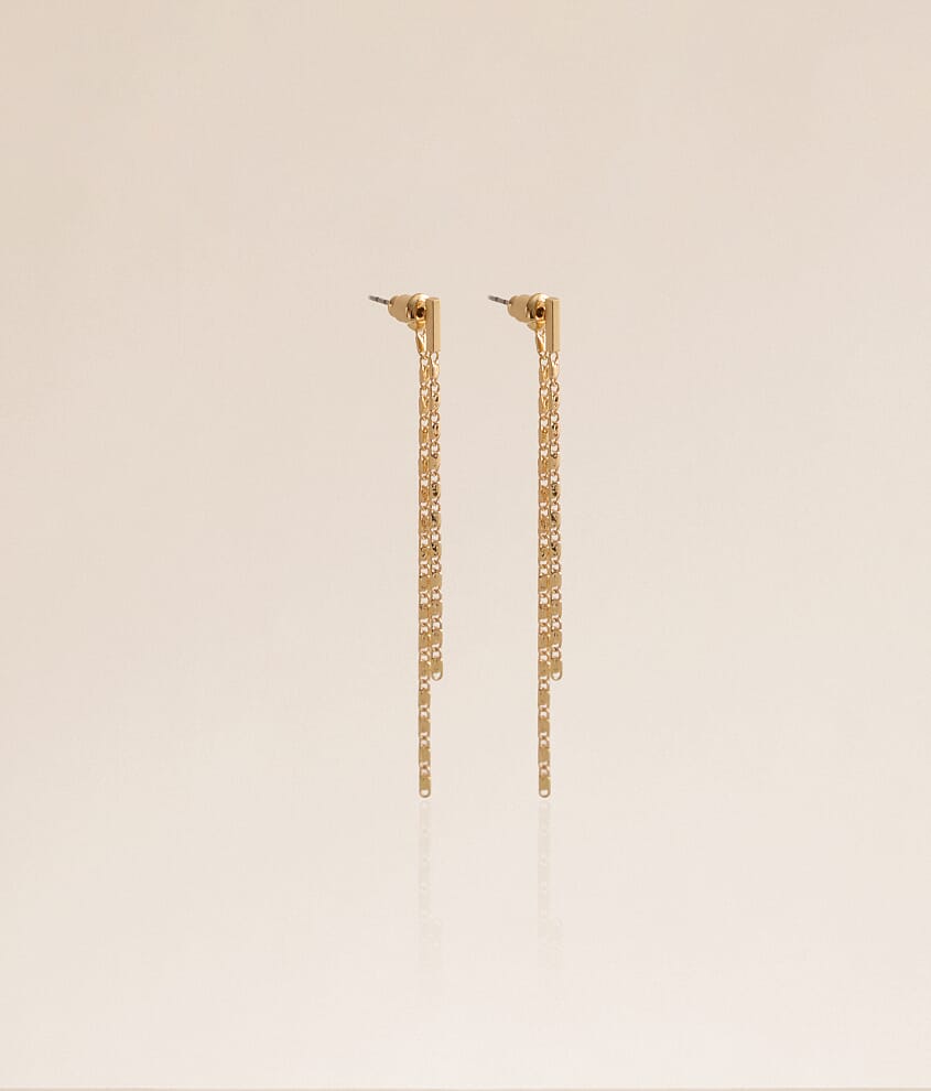 Double Fringe Earring - thumbnail 2