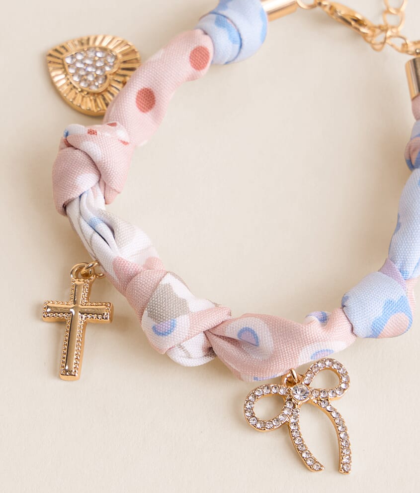 Charm Scarf Bracelet